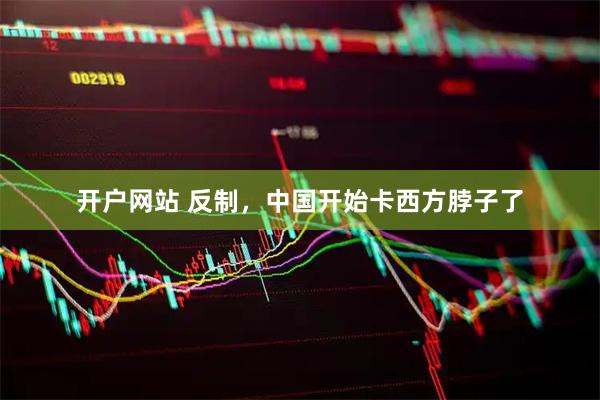 开户网站 反制，中国开始卡西方脖子了
